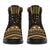 Marquesas Islands Leather Boots - Polynesian Gold Chief Version - Polynesian Pride