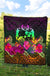 Tonga Polynesian Premium Quilt - Summer Hibiscus - Polynesian Pride