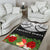 American Samoa Polynesian Area Rug - Ginger Lei Pattern - Polynesian Pride