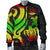 Vanuatu Men's Bomber Jacket - Reggae Tentacle Turtle - Polynesian Pride