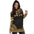 Fiji Women's Hoodie Dress - Polynesian Gold Chief - Polynesian Pride