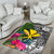 Hawaii Area Rug - Turtle Plumeria Banana Leaf - Polynesian Pride