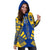 Nauru Hoodie Dress - Polynesian Tattoo Flag - Polynesian Pride