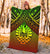 Polynesian Tahiti Premium Blanket - Reggae Vintage Polynesian Patterns - Polynesian Pride