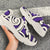 Polynesian Maori Ethnic Ornament Violet Chunky Sneakers - Polynesian Pride