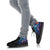 Tahiti High Top Shoes Blue - Vintage Tribal Mountain - Polynesian Pride