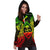 Guam Polynesian Hoodie Dress Map Reggae - Polynesian Pride