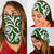 New Zealand Maori Tribal Ornament Bandana - Green - Polynesian Pride