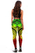 Polynesian Leggings - Guam Flag, Seal with Maui Moana Tattoo - Polynesian Pride