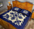 Hawaiian Quilt Bed Set Royal Pattern - Blue - Polynesian Pride