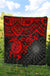 Marshall Islands PolynesianPremium Quilt - Red Turtle - Polynesian Pride