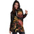 Federated States of Micronesia Polynesian Hoodie Dress - Turtle With Blooming Hibiscus Gold - Polynesian Pride