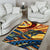 Tonga Area Rug - Dolphin Surfing - Polynesian Pride