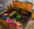 Niue Polynesian Quilt Bed Set - Hibiscus and Banana Leaves - Polynesian Pride