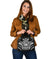 Polynesian Shoulder Handbags - American Samoa Coat Of Arm With Poly Patterns - Polynesian Pride