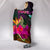 Polynesian Hawaii Personalised Kanaka Maoli Hooded Blanket - Summer Hibiscus - Polynesian Pride