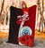 Federated States Of Micronesia Premium Blanket - Coat Of Arm With Hibiscus - Polynesian Pride