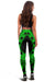 Yap Women Leggings Polynesian Pattern Green - Polynesian Pride