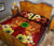 Cook Islands Custom Personalised Quilt Bed Sets - Tribal Tuna Fish - Polynesian Pride