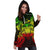 Hawaii Turtle Polynesian Hoodie Dress Map Reggae - Polynesian Pride