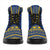 Nauru Leather Boots - Polynesian Flag Chief Version - Polynesian Pride