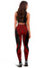 Hawaii Polynesian Leggings - Circle Style Red - Polynesian Pride