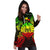 French Polynesia Polynesian Hoodie Dress Map Reggae - Polynesian Pride