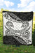 Aotearoa Premium Quilt Maori Manaia With Silver Fern - Polynesian Pride