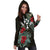 Kosrae Hoodie Dress - Kosrae Flag Hibiscus - Polynesian Pride