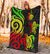 New Caledonia Premium Blanket - Reggae Tentacle Turtle - Polynesian Pride