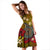 Cook Islands Dress - Yellow Turtle Tribal - Polynesian Pride