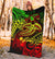 Polynesian Premium Blanket - Reggae Shark Polynesian Tattoo - Polynesian Pride