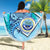 Federated States of Micronesia Beach Blanket - Turtle Under The Sea Style - Polynesian Pride