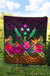 Kosrae Premium Quilt - Summer Hibiscus - Polynesian Pride