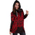 New Caledonia Polynesian Hoodie Dress Map Red - Polynesian Pride