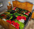 Hawaii Couple Turtle Hibiscus Tropical Valentine Quilt Bed Set - Levi Style - AH - Polynesian Pride