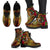 Vanuatu Polynesian Leather Boots - Hibiscus Vintage - Polynesian Pride