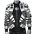 Marshall Islands Men Bomber Jackets - Polynesian Tattoo Black - Polynesian Pride