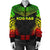 Kosrae Polynesian Chief Women'S Bomber Jacket - Reggae Version - Polynesian Pride