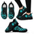 Wallis and Futuna Sneakers - Turquoise Tentacle Turtle - Polynesian Pride