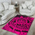 Hawaii Polynesian Turtle Rug - Pink - Polynesian Pride