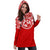 Tonga Women Hoodie Dress - Tonga Coat Of Arms Polynesian Flag Color - Polynesian Pride