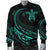 Hawaii Turtle Polynesian Mens Bomber Jacket - Turquoise - Frida Style - Polynesian Pride