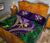 Hawaii Shark Polynesian Tropical Quilt Bed Set - Purple - Polynesian Pride