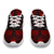 Marshall Islands Sport Sneakers - Polynesian Tattoo Red - Polynesian Pride