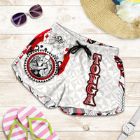 Tonga Polynesian Women Shorts - Tonga Power - Polynesian Pride