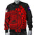 American Samoa Men's Bomber Jacket - Polynesian Lizard - Polynesian Pride