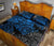 Samoa Polynesian Quilt Bed Set - Blue Turtle Flowing - Polynesian Pride