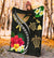 Hawaii Map Turtle Hibiscus Plumeria Polynesian - Premium Blanket AH - Polynesian Pride