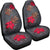 Hawaii Turtle Hibiscus Polynesian Car Set Cover - Khoi Style - AH - Polynesian Pride